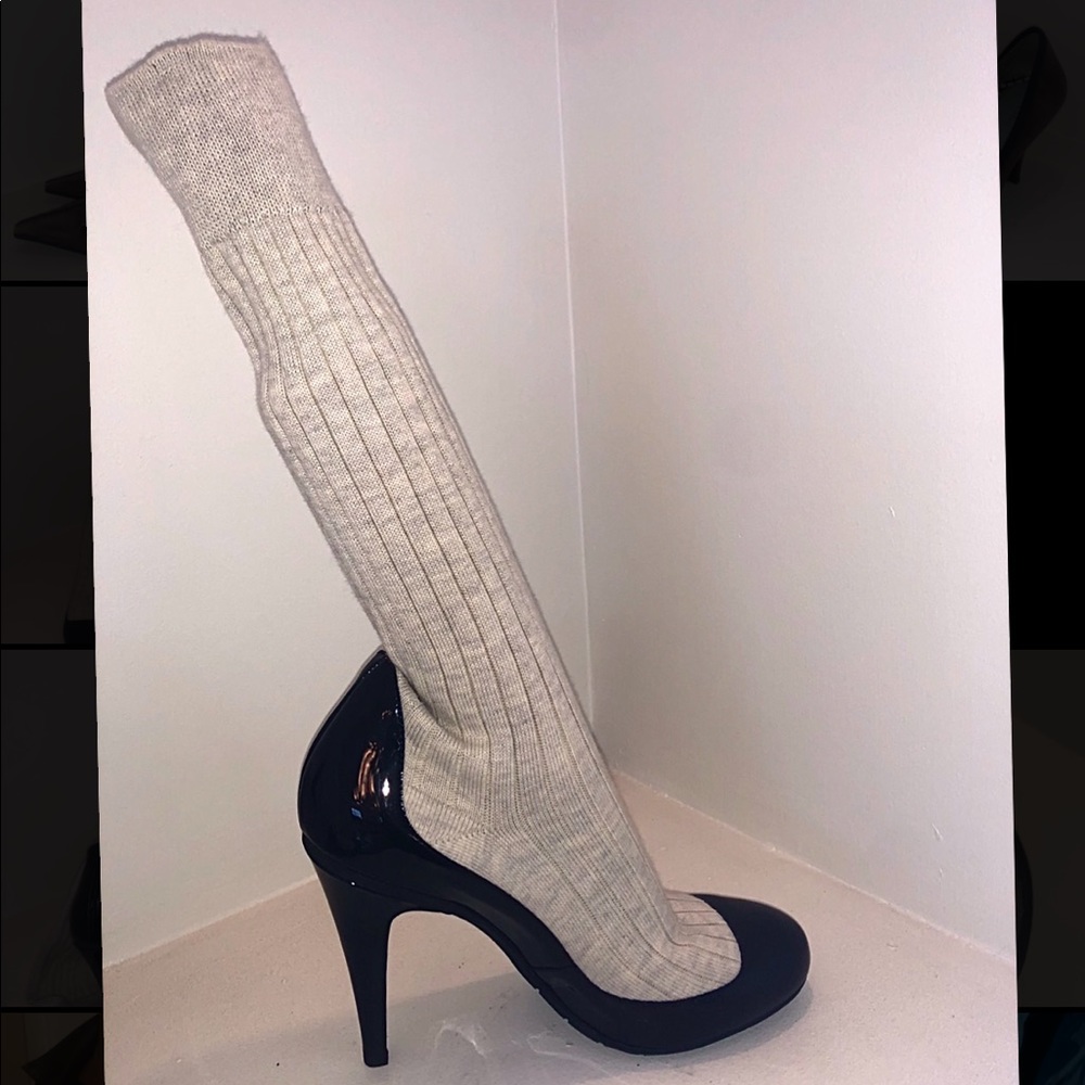 CHANEL sock Heel